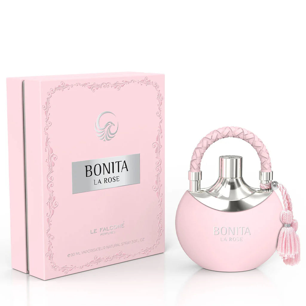 BONITA LA ROSE frasco y envase