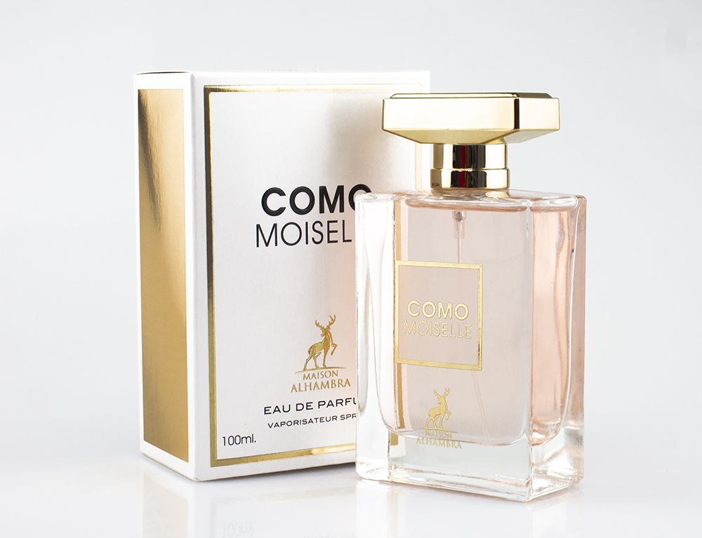 Como Moiselle frasco y envase