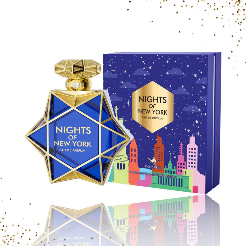 Nights of New York Frasco y envase