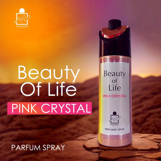 BEAUTY OF LIFE PINK CRISTAL