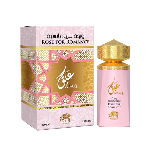 ABAQ ROSE FOR ROMANCE Frasco y envase 