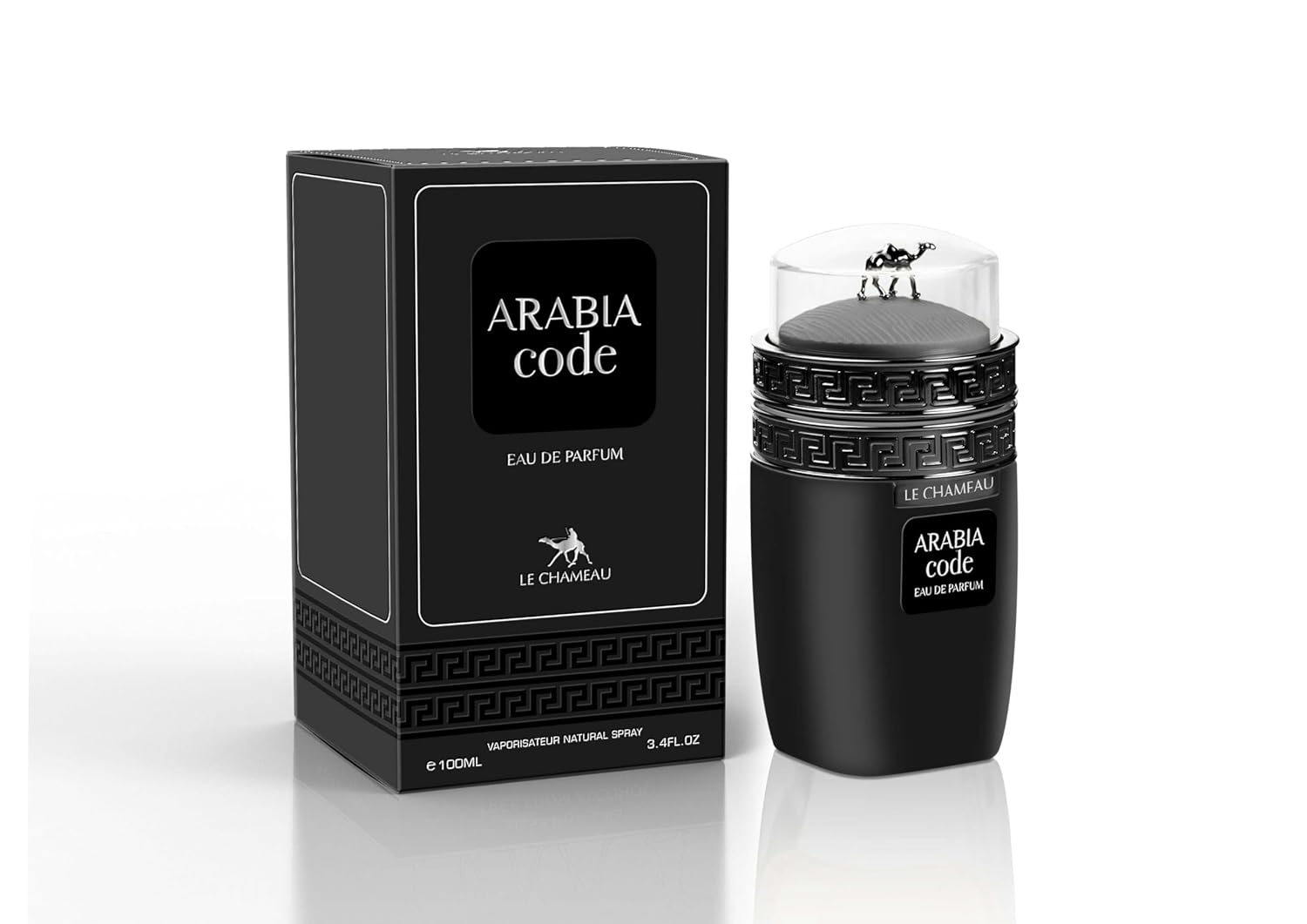 ARABIA CODE frasco y envase