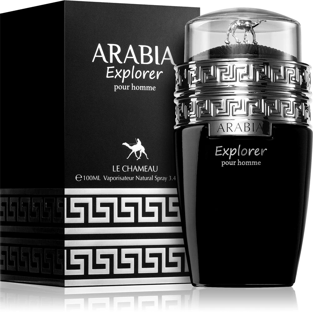 ARABIA EXPRORER frasco y envase
