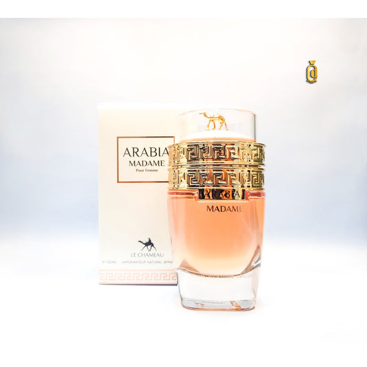 ARABIA MADAME frasco y envase