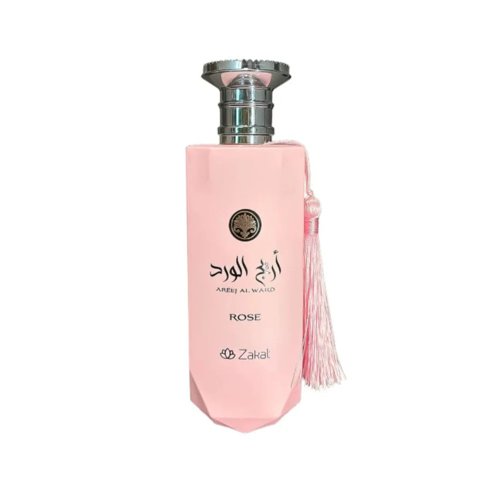 Frasco 100 ml de perfume AREJ AL WARD ROSE