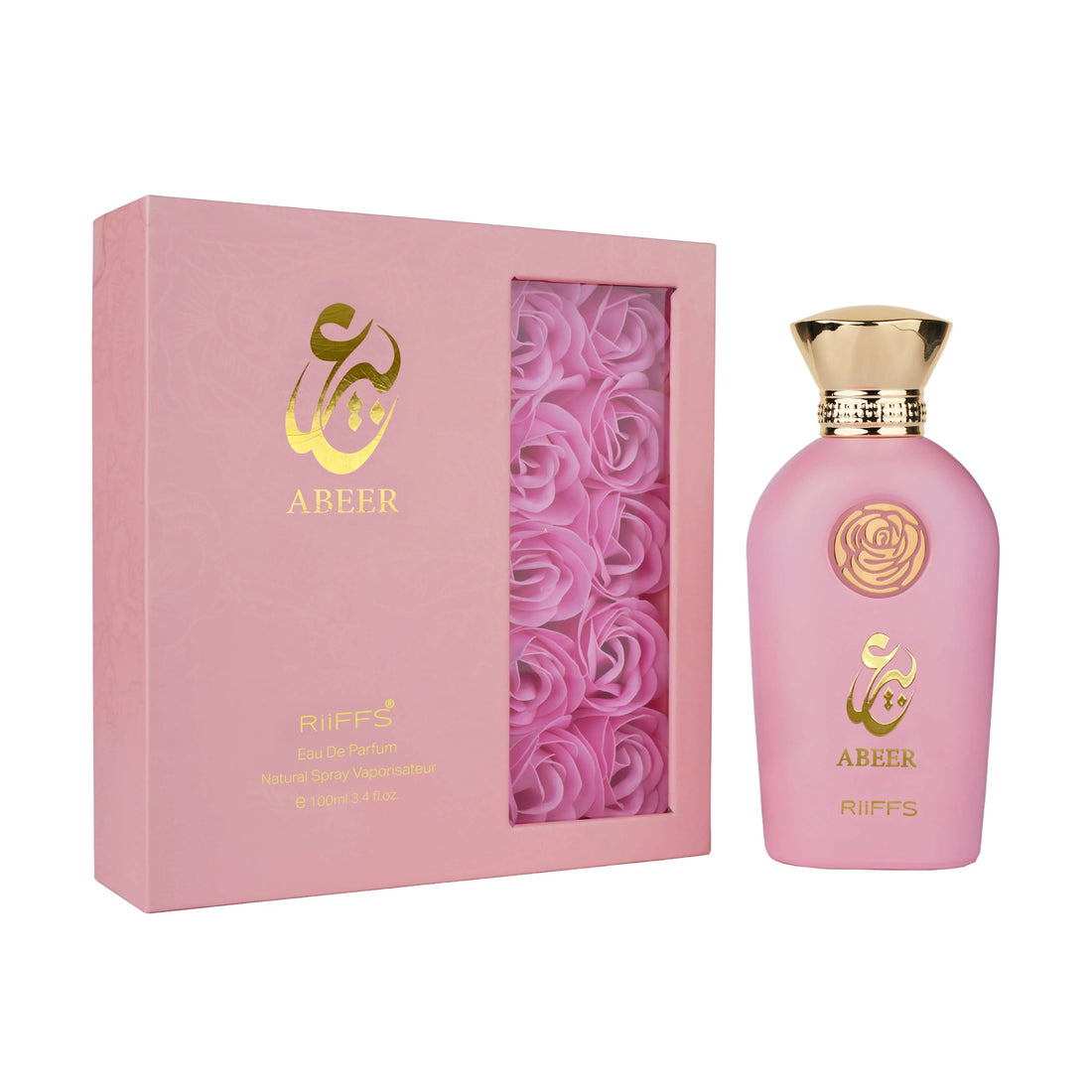 Abeer frasco y envase