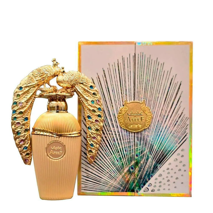 Afeef Frasco y envase