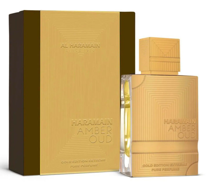 Amber Oud Gold Edition frasco y envase