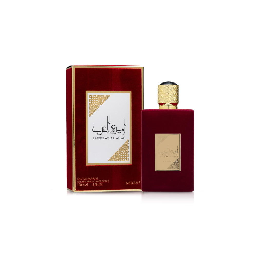 AMEERAT AL ARAB frasco y envase