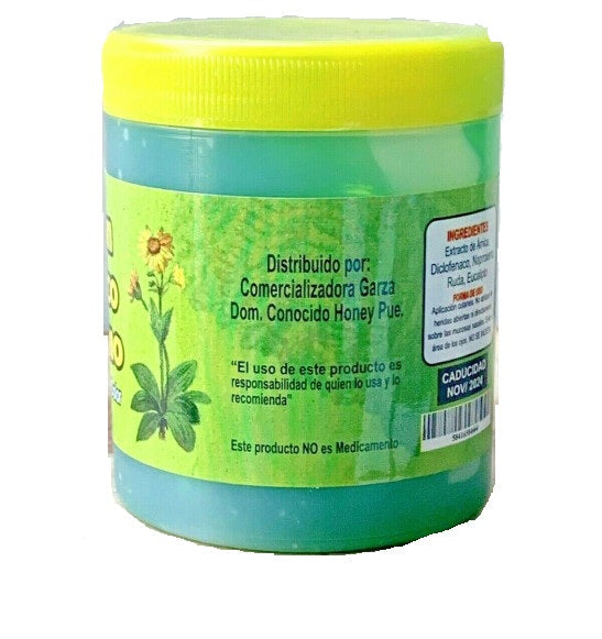 Árnica Pomada Gel Linea K (125g) | Gel Anti-inflamatorio para Golpes y Dolor Muscular