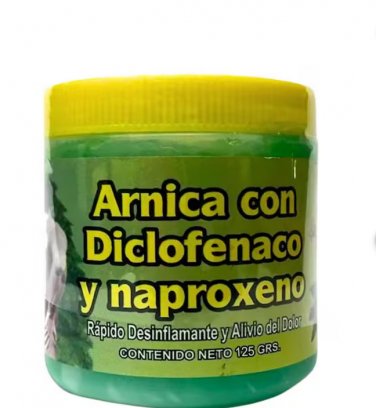 Árnica Pomada Gel Linea K (125g) | Gel Anti-inflamatorio para Golpes y Dolor Muscular