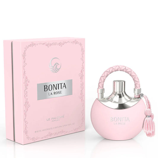 BONITA LA ROSE frasco y envase