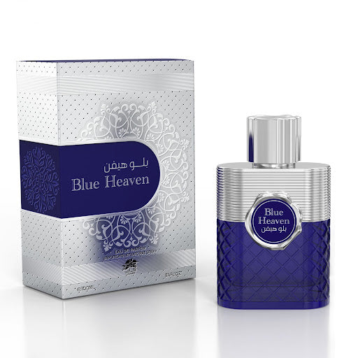  Frasco y envase Blue Heaven 
