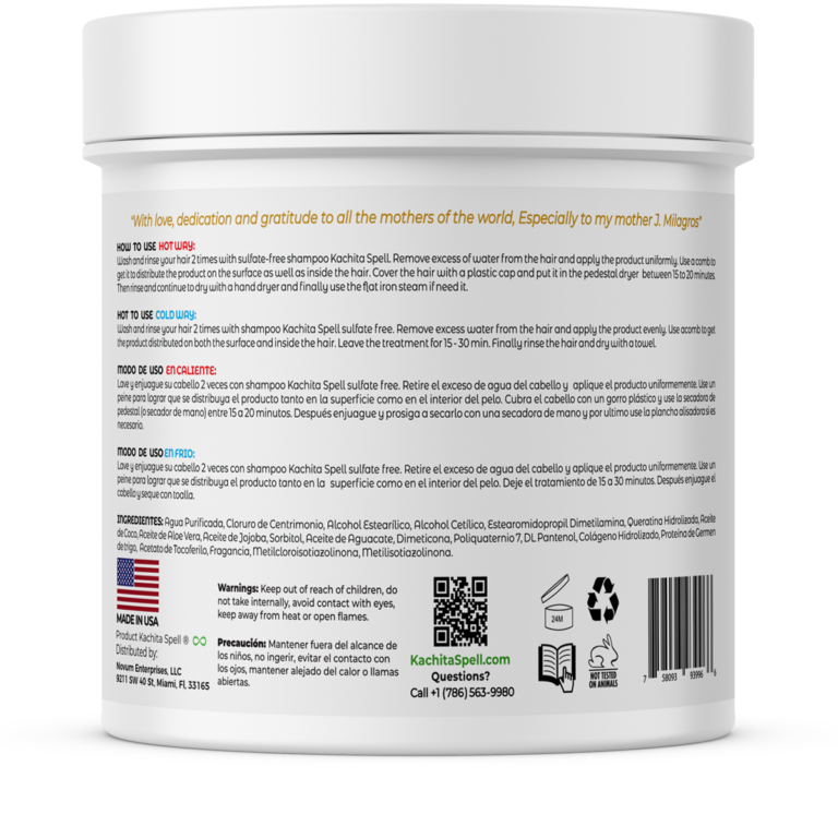 Kachita Spell Botox Max Treatment (16 oz | Libre de Formol