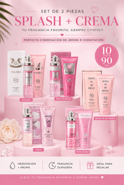 PROMOCION:10 SETS POR $90