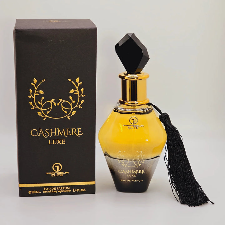 CASHMERE LUXE frasco y envase
