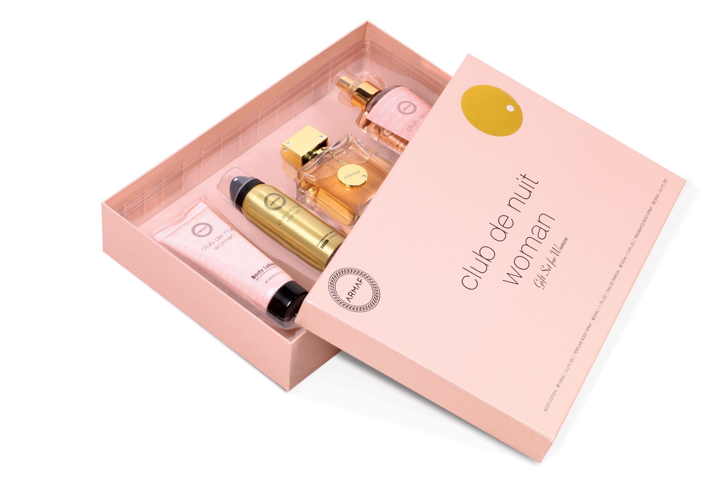 Set de Regalo Club De Nuit Women Frascos y envase