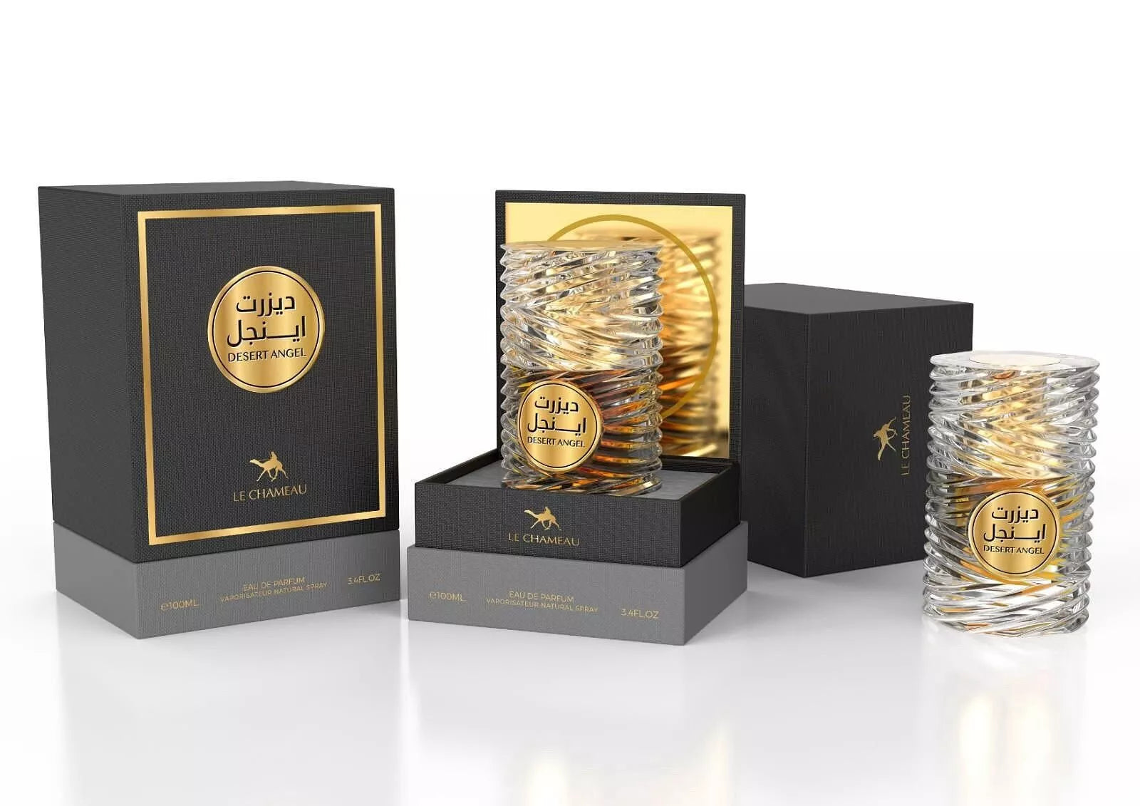 DESERT ANGEL Frasco y envase