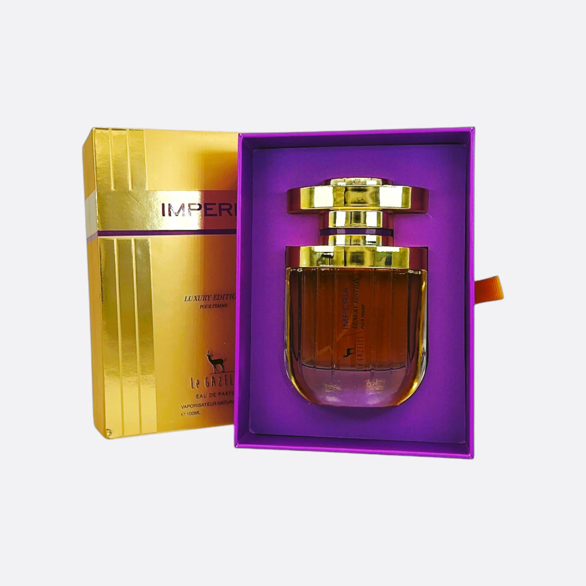 Imperia Luxury | Eau de Parfum Verde y Ambarado – MISS FASHION PERFUMES