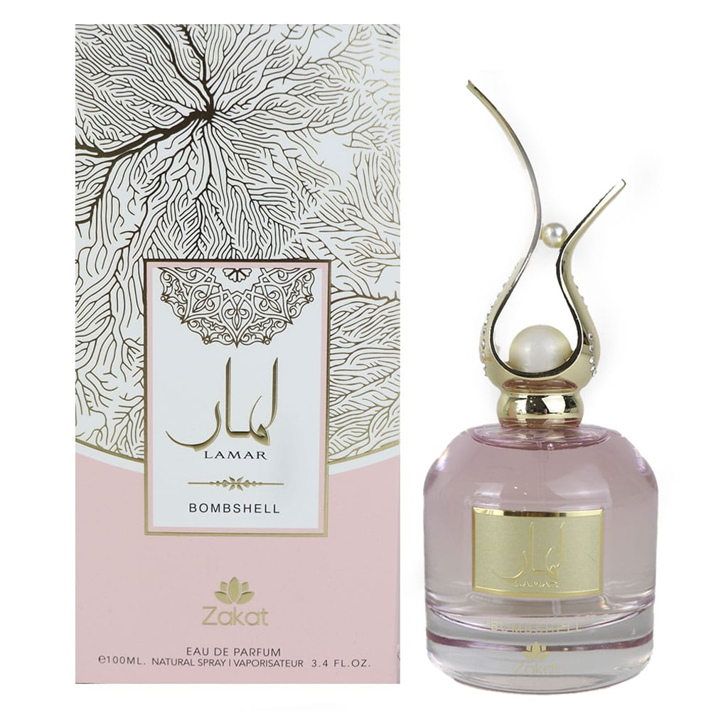 Lamar Bombshell frasco y envase