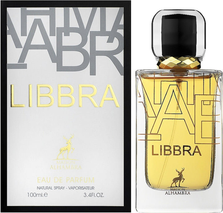 Libbra by Maison Alhambra frasco y envase