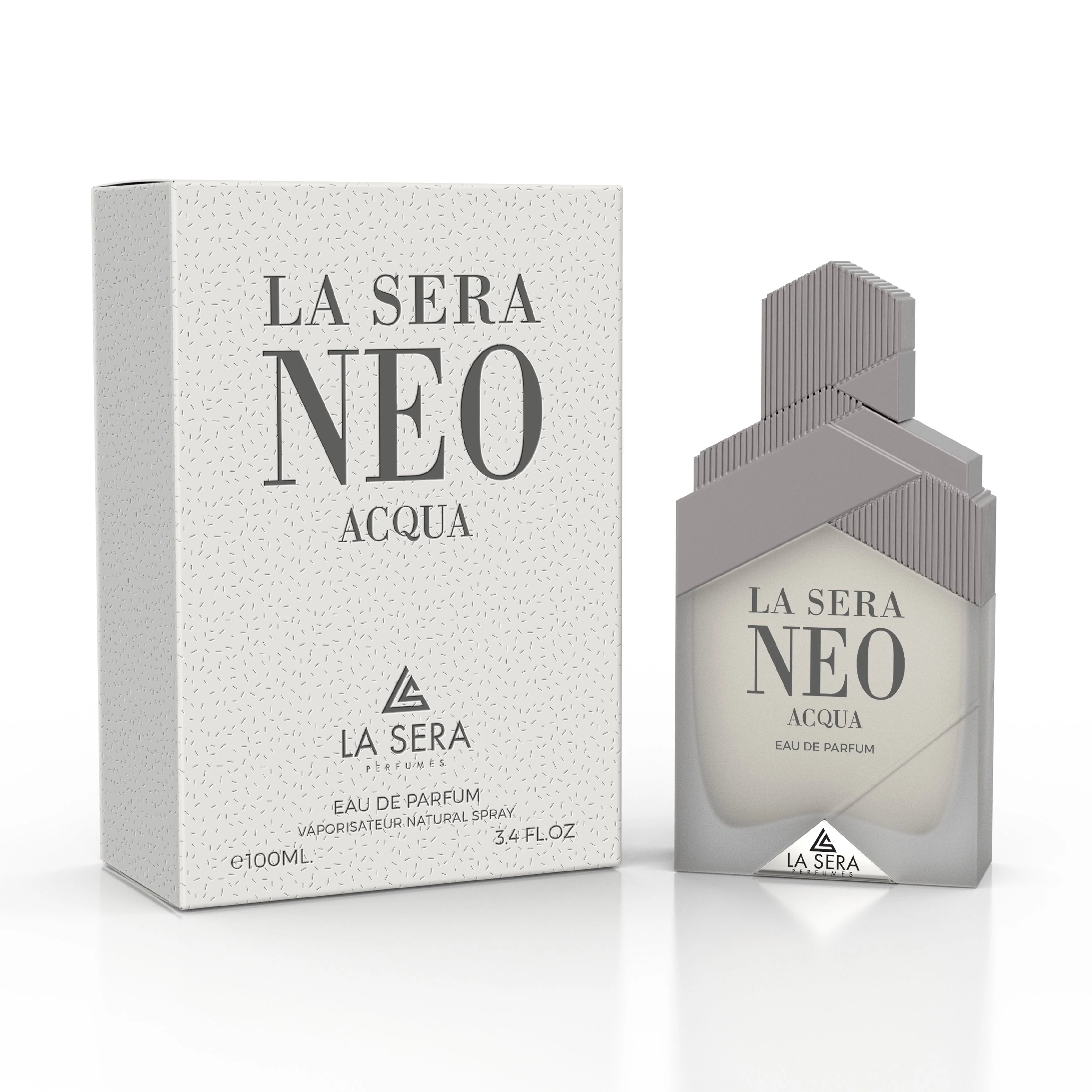 Neo Acqua frasco y envase