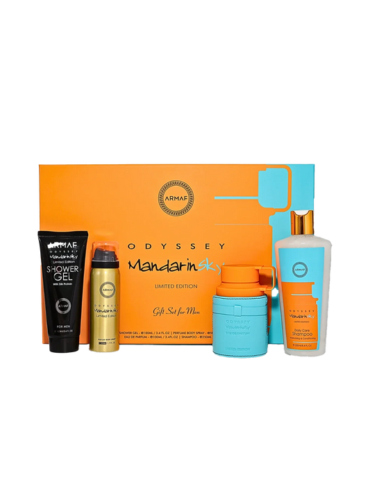 Odyssey Mandarin Sky by Armaf Frasco y envase