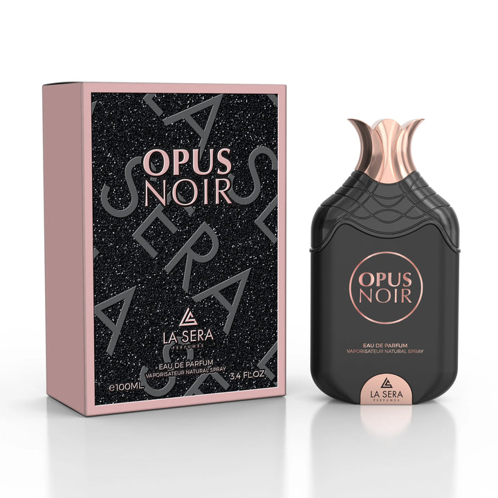 Opus Noir frasco y envase