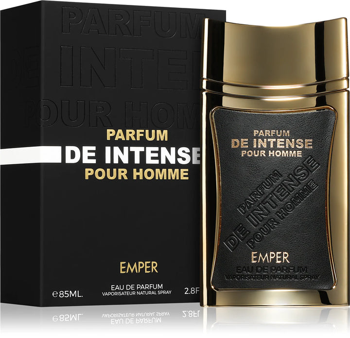 Parfum De Intense frasco y envase