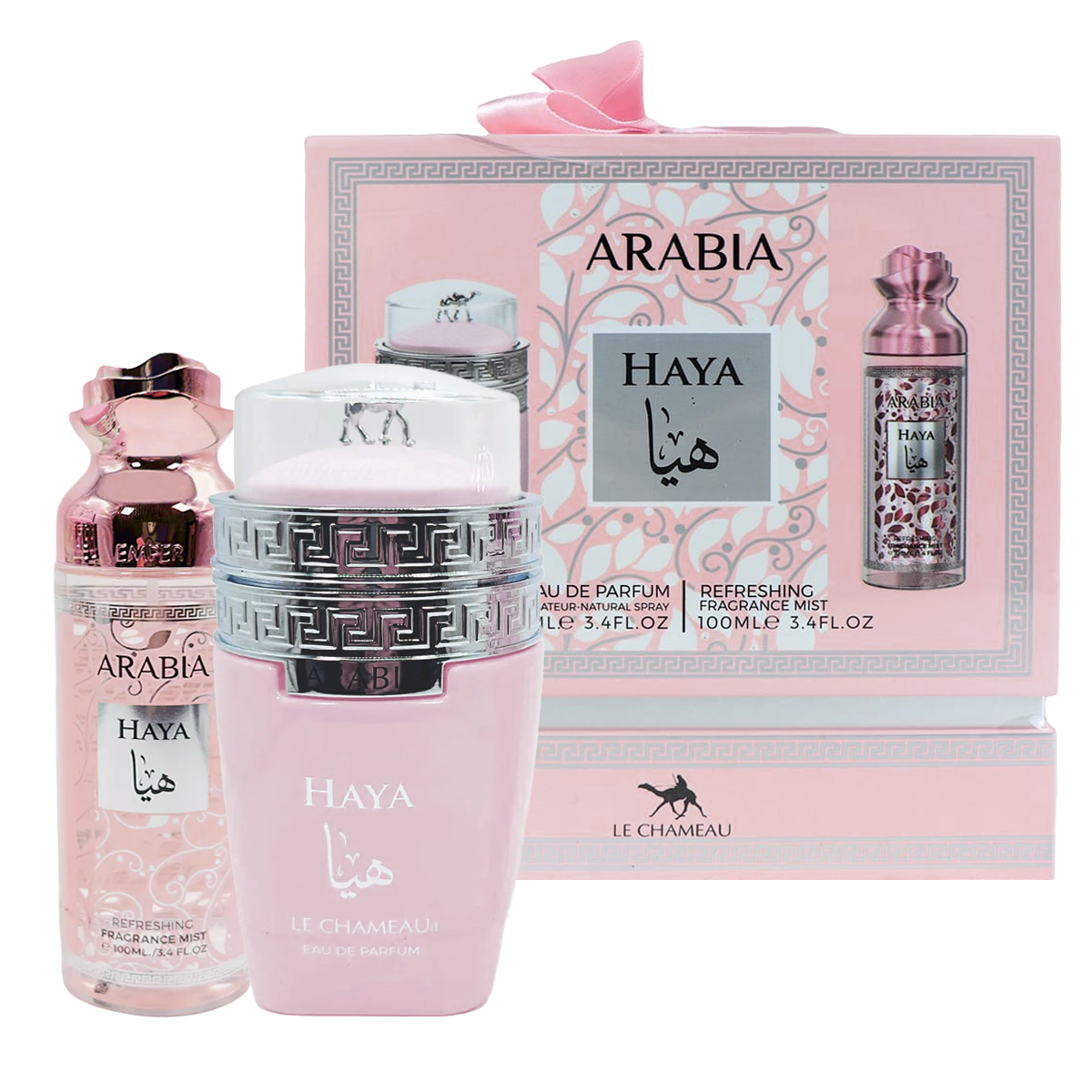 SET ARABIA HAYA frasco y envase