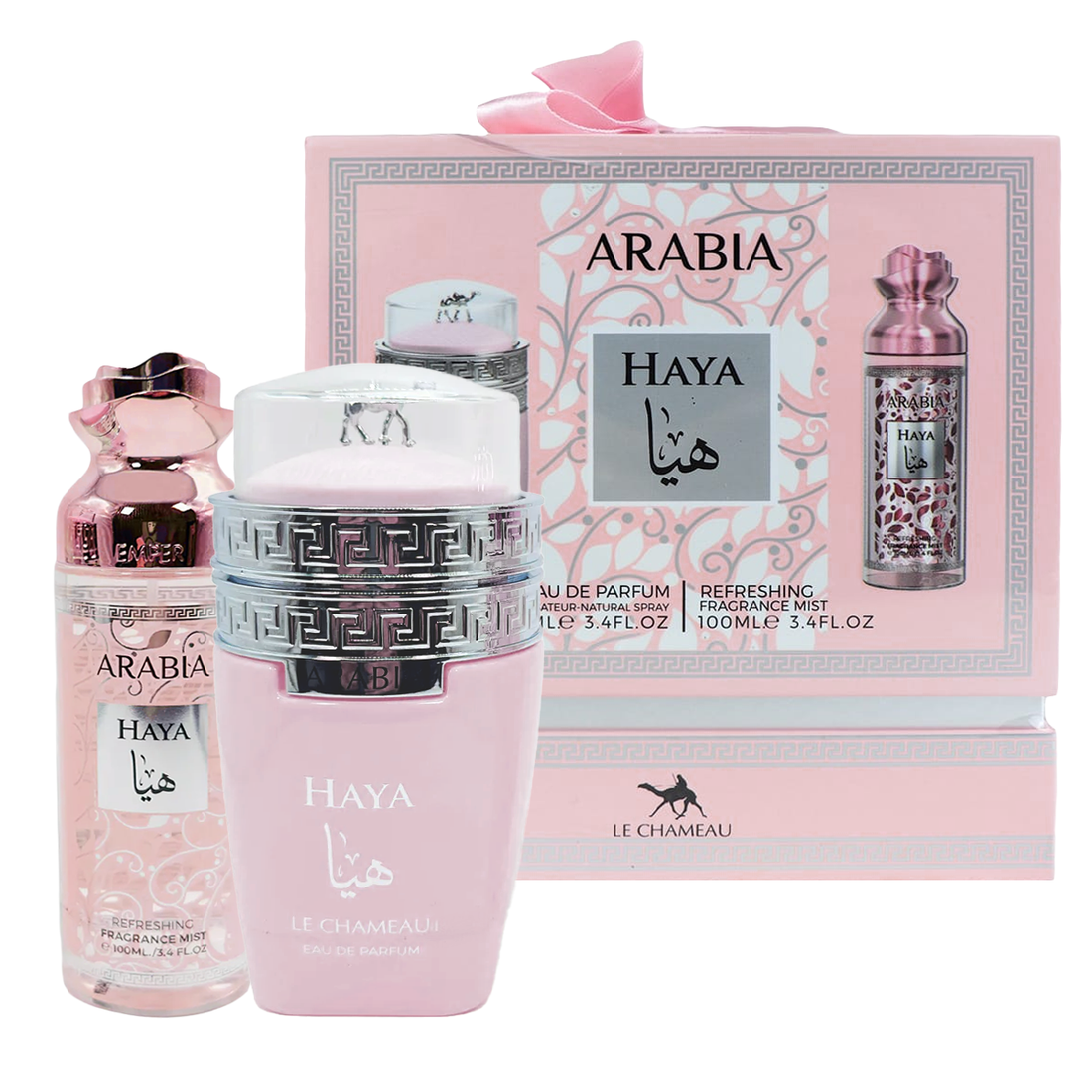 SET ARABIA HAYA frasco y envase