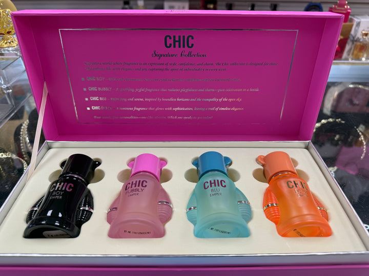 Chic Signature Collection - Set de Perfumes 4 x 30ml