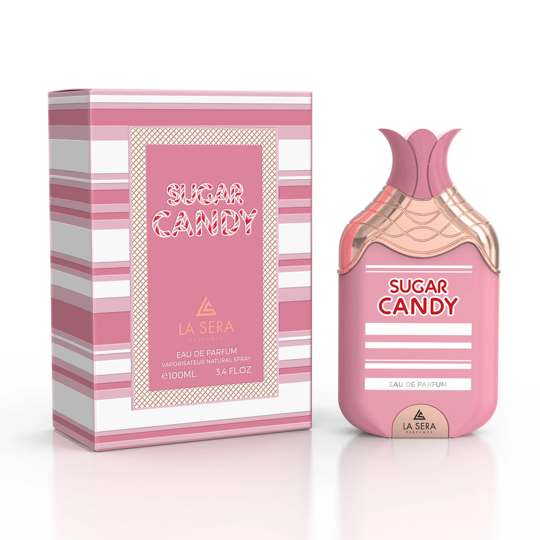 Sugar Candy frasco y envase