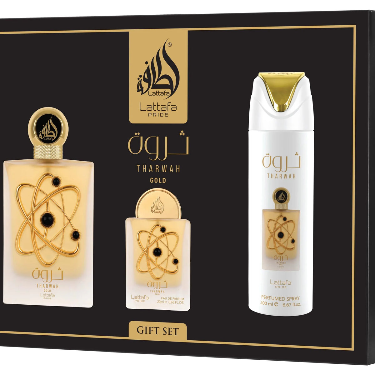 Set de Regalo Tharwah Gold | Eau de Parfum Floral Ambarado – MISS ...