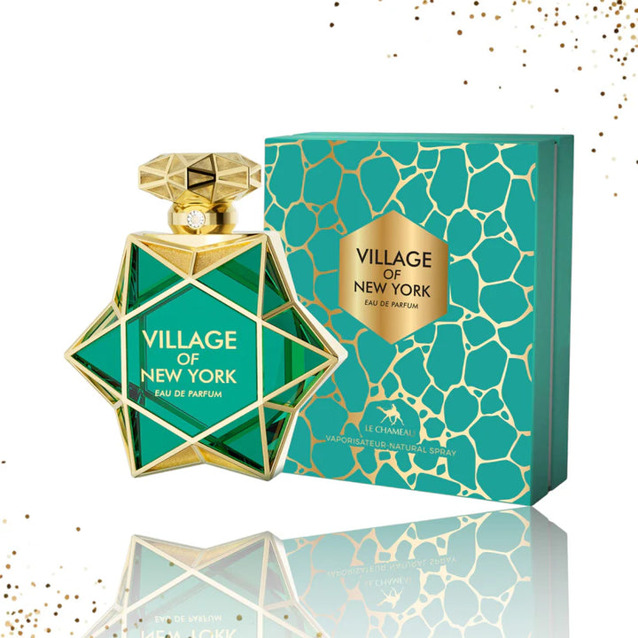 Village of New York Frasco y envase
